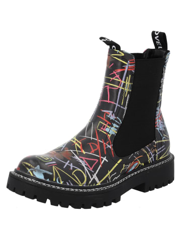 palado Chelsea Boots in BLACK/MULTICOLOR