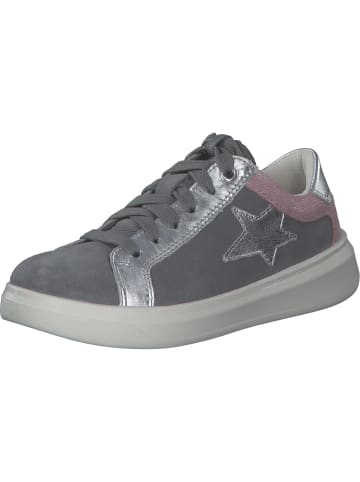 superfit Sneakers Low in hellgrau/rosa