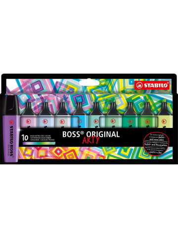 STABILO Textmarker BOSS ORIGINAL ARTY, 10 kalte Farben