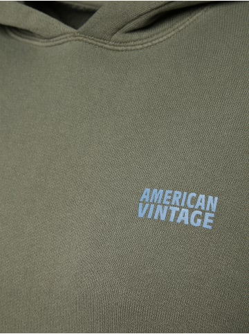 American Vintage Kapuzenpullover in schilf