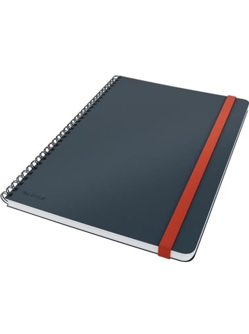 Leitz Collegeblock Cosy B5 PP liniert 80 Blatt grau