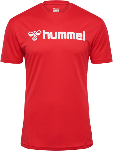 Hummel T-Shirt Hmllogo Multisport Erwachsene in TRUE RED