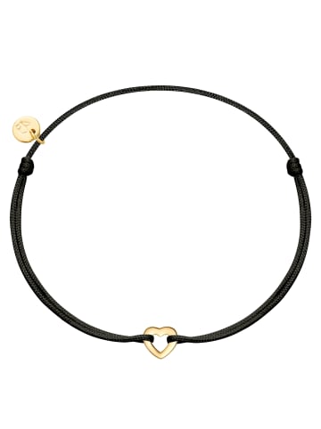 Glanzstücke München Armband Herz aus Sterling Silber in gelbgold