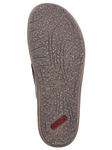rieker Zehenstegsandalen Comfort in Grün