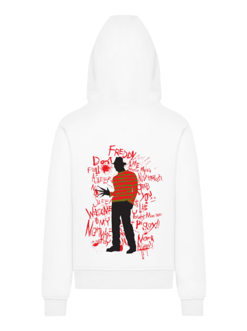 F4NT4STIC Hoodie Nightmare On Elm Street Official Freddy Krüger in weiß
