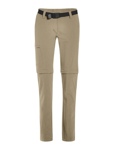 Maier Sports Outdoorhose Inara slim zip in Khaki