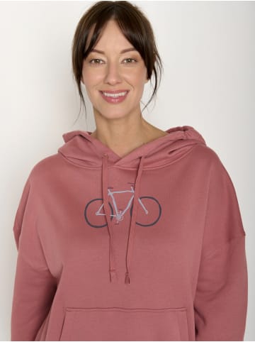 GreenBomb Mello Bike Handdrawn in Dark Rose