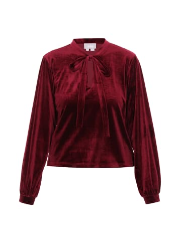 Usha Women Blouse in burgundy