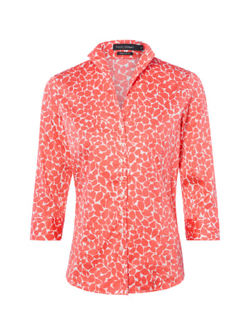 Franco Callegari Bluse in koralle weiß - 0072