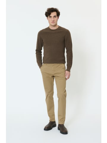 Matinique Casual Hose MABrent Gerade Passform in Khaki