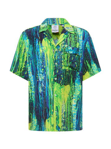 Carlo Colucci Hemd Fasoli in Petrol