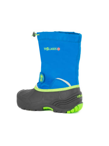 Trollkids Winter Schuhe "Telemark XT" in Mittelblau/ Vipergrün