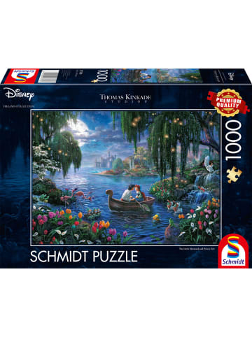 Schmidt Spiele Disney, The Little Mermaid and Prince Eric | Puzzle Thomas Kinkade, Disney...