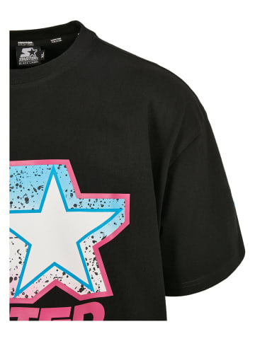 STARTER T-Shirts in blk/pink