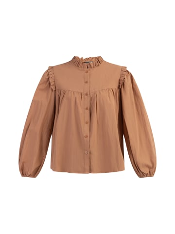 DreiMaster Vintage Damen Bluse in Hellrost