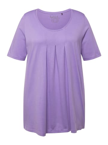 Ulla Popken Shirt in blauer flieder
