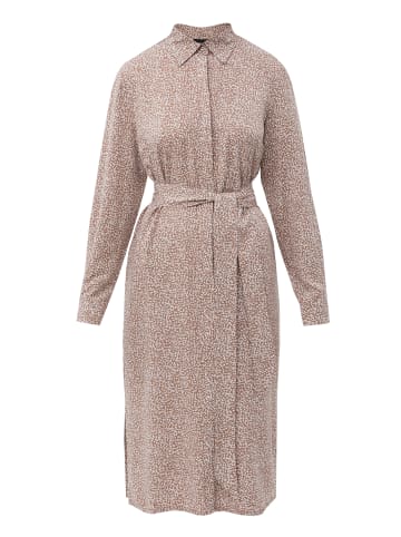 Finn Flare Blusenkleid Classic in dark beige
