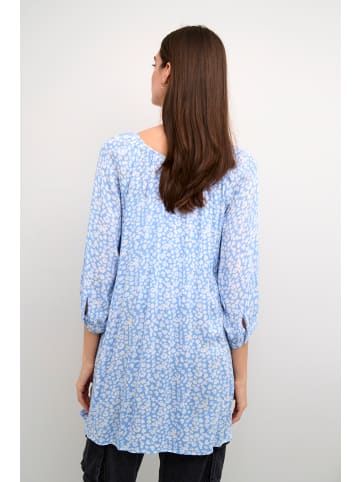 Kaffe Tunika KAamber Regular fit in Vista Blue / Chalk Flower