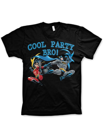 Batman T-Shirt "Cool Party Bro Big Tall T-Shirt" in Schwarz