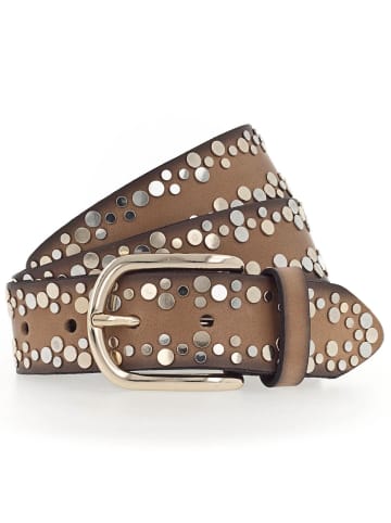 Vanzetti Nietengürtel Leder camel