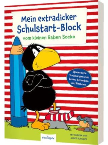 Esslinger Buch - Der kleine Rabe Socke: Mein extradicker Schulstart-Block