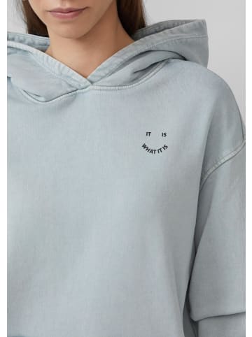 QS Sweatshirt in 72D0_salbeigrün
