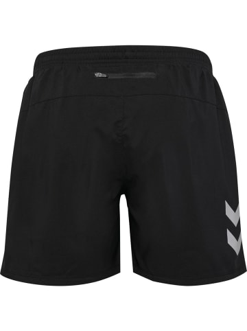 Hummel Sportshorts "Hmlrun Shorts" in Schwarz