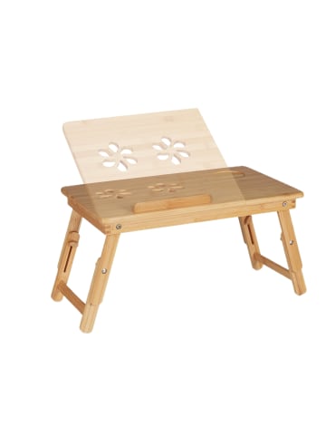relaxdays Laptoptisch in Natur