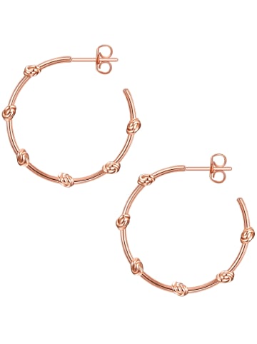 Glanzstücke München Creolen aus Sterling Silber in roségold