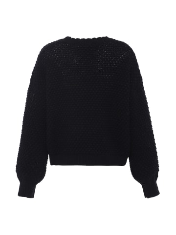 faina Damen Pullover Mit Perlen in SCHWARZ