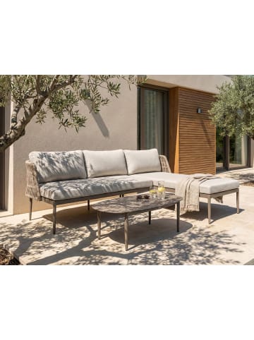 Beliani 2-tlg Sitzgruppe LEFFE in Beige