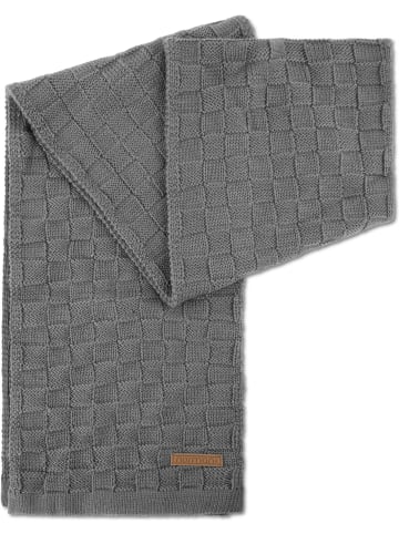 normani Merinowoll-Schal mit Design Yuma in Grau