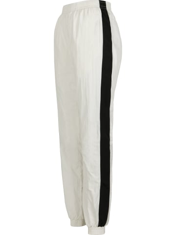 Urban Classics Track Pant in wht/blk