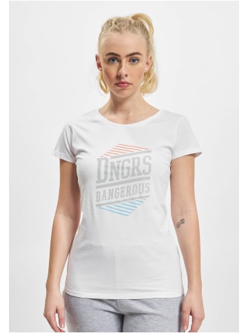 DNGRS Dangerous Tall Tee in white