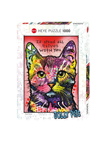 HEYE Puzzle 9 Lives in Bunt