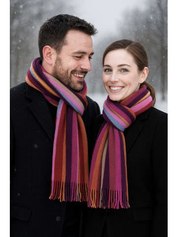 collezione alessandro Winterschal " Farbstreifen " in multi