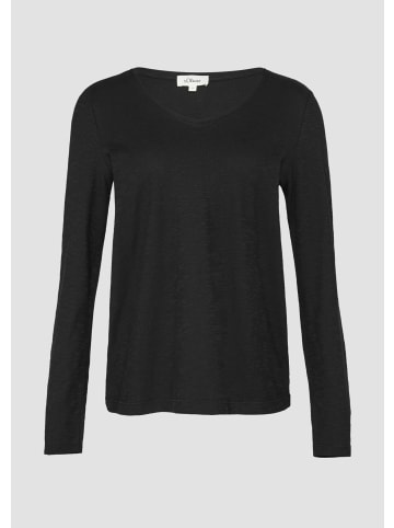 s.Oliver T-Shirt in 9999_schwarz