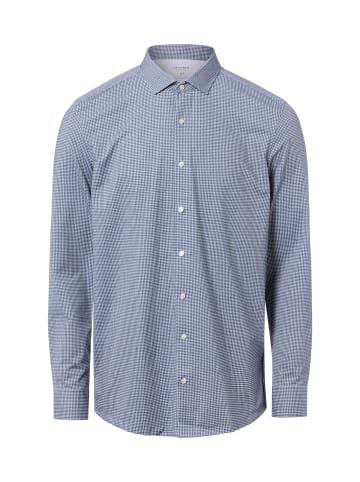 OLYMP  Hemd in indigo weiß