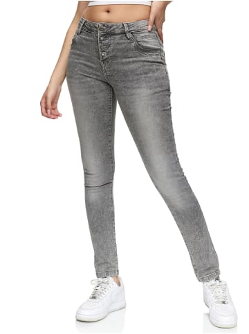 REPUBLIX Skinny-Fit Jeans ISLA in Grau