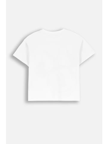Coccodrillo T-Shirt mit kurzen Ärmeln in weiß