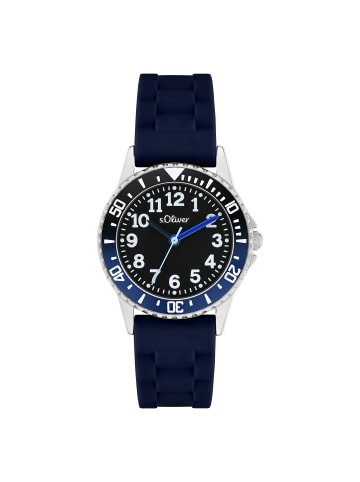 s.Oliver Armbanduhr The Happy Time in blau