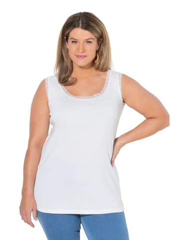 Ulla Popken Strick-Top in offwhite
