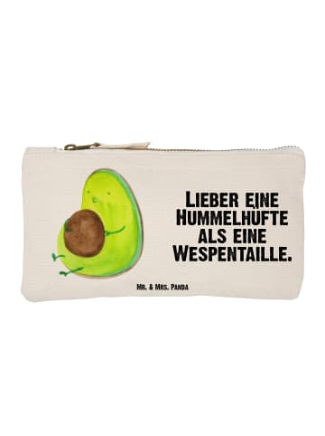 Mr. & Mrs. Panda kosmetiktäschchen Avocado Pfeifen mit Spruch in Weiß