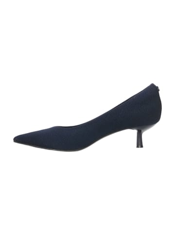 La Strada Flache Pumps in Blau