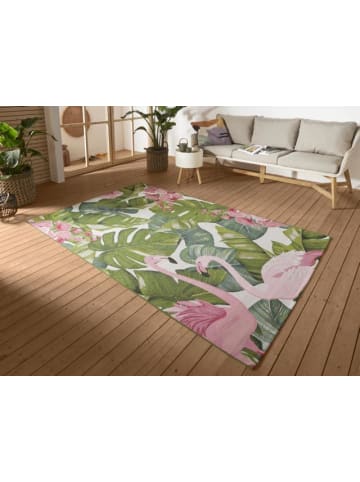 Teppich Boss Flair In- und Outdoor Teppich Tropical Flamingo bunt