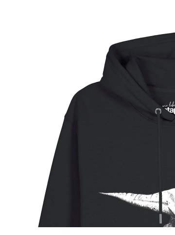 wat? Apparel Sweatshirt Astronaut on T-Rex in Schwarz
