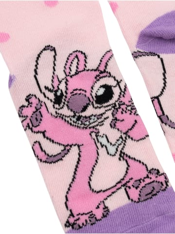 Lilo & Stitch 3er Disney Lilo & Stitch Socken Söckchen Strümpfe in Mehrfarbig