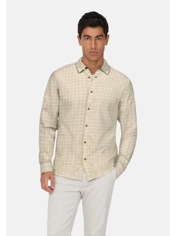 Only&Sons Hemd 'Gudmund' in beige