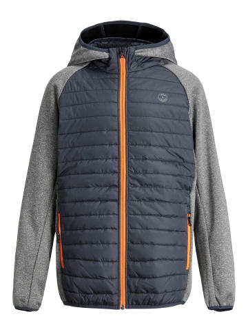 JACK & JONES Junior Steppjacke JJEMULTI QUILTED JACKET JR in grey melange