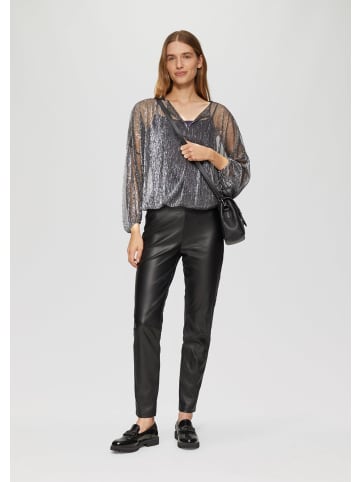 s.Oliver Bluse langarm in Schwarz